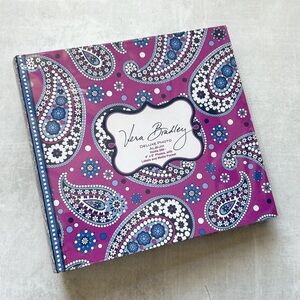 Vera Bradley Deluxe Photo Album in Boysenberry Pattern